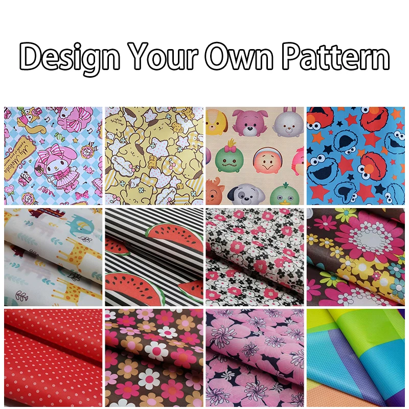 New Style 600d Polyester Fabrics Pvc Pu Coating Woven Waterproof Ripstop Oxford Fabric For Picnic Bag