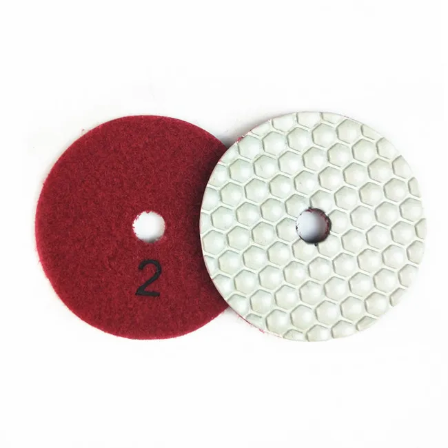 JDK 3 inch Diamond Dry Polishing Pad for Granite Using