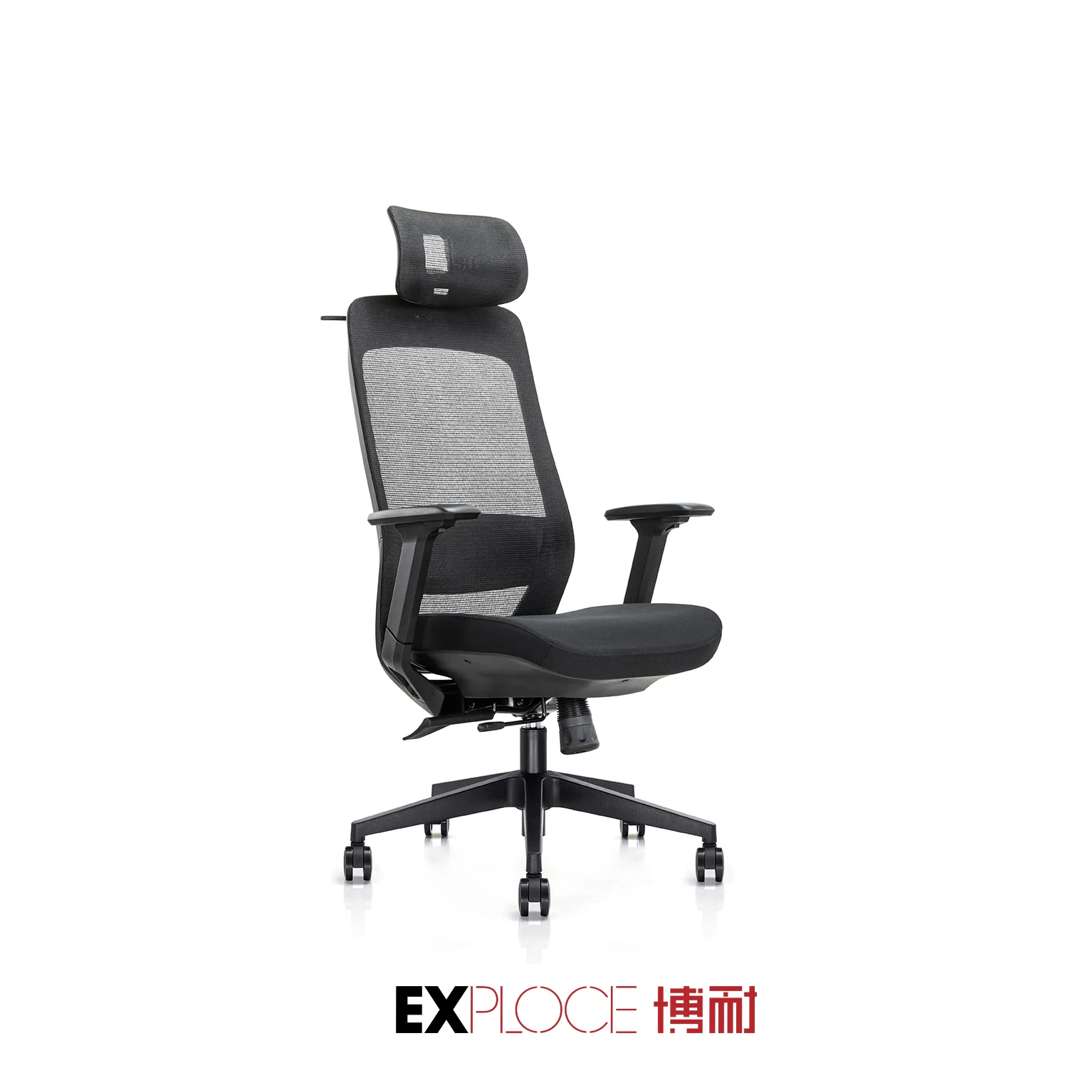 Guangdong  with footrest office chair for  workstation chair with headrest recliner mesh chair