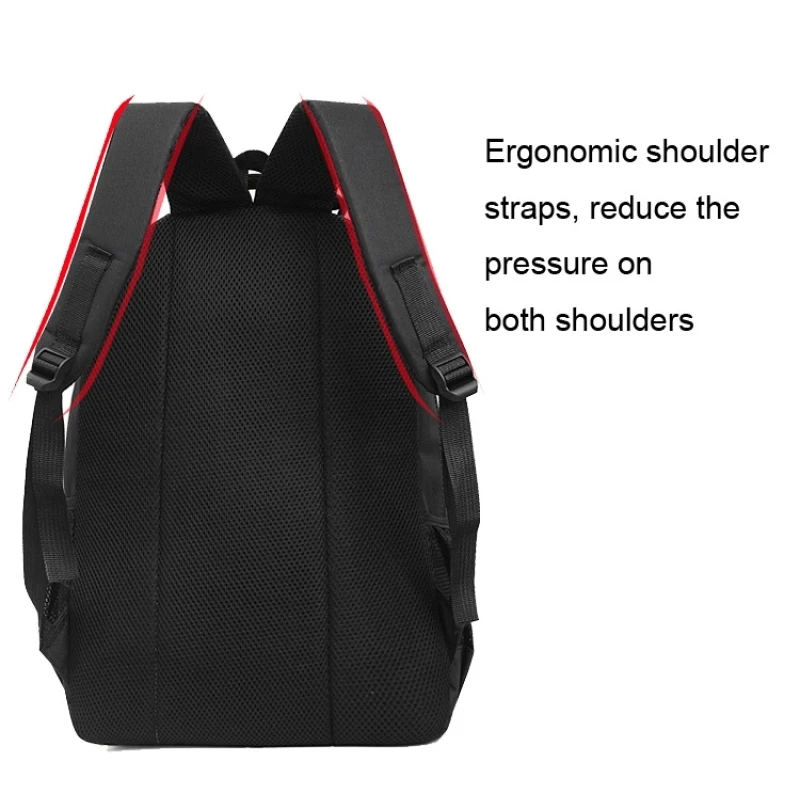 Factory Price Shoulders Travel School Bag Large Capacity Electronic Storage Bag Nylon Cheapest Laptop Backpack