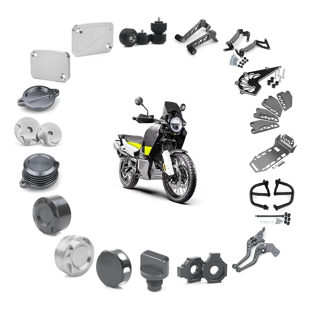 Motorcycle CNC Oil Cup Cover Brake Clutch Levers Aluminum Alloy Accessories For Svartpilen 401 250 Vitpilen 250 Parts