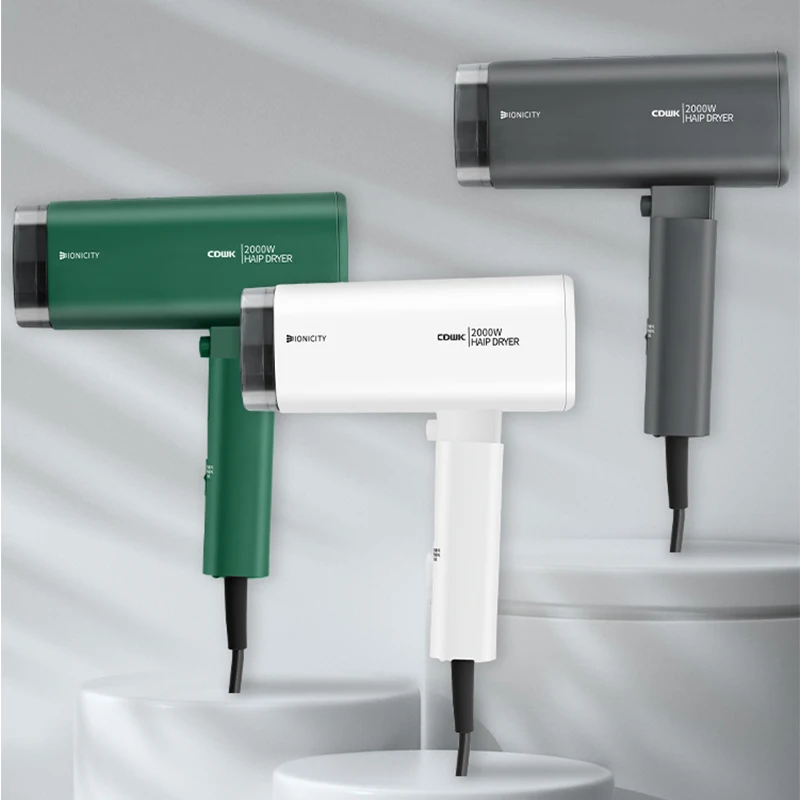 CDWK blow dryer hairdryer wall mounted salon 2000W high speed professional hair dryer