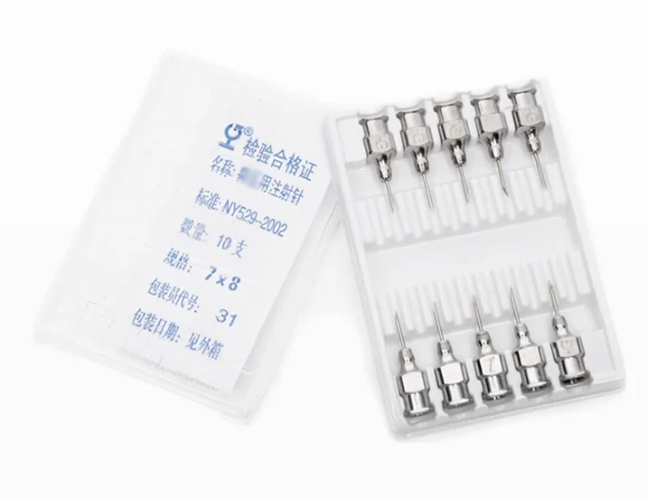 Reusable Stainless Steel Veterinary Hypodermic Needles