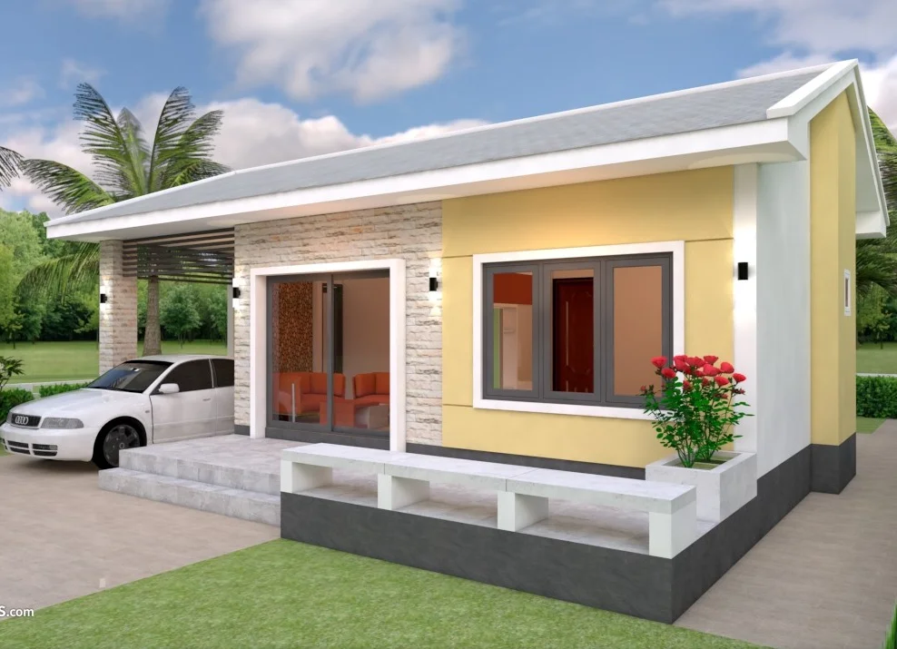 Tiny House with Free Design Plans  prefabricated  house modular homes