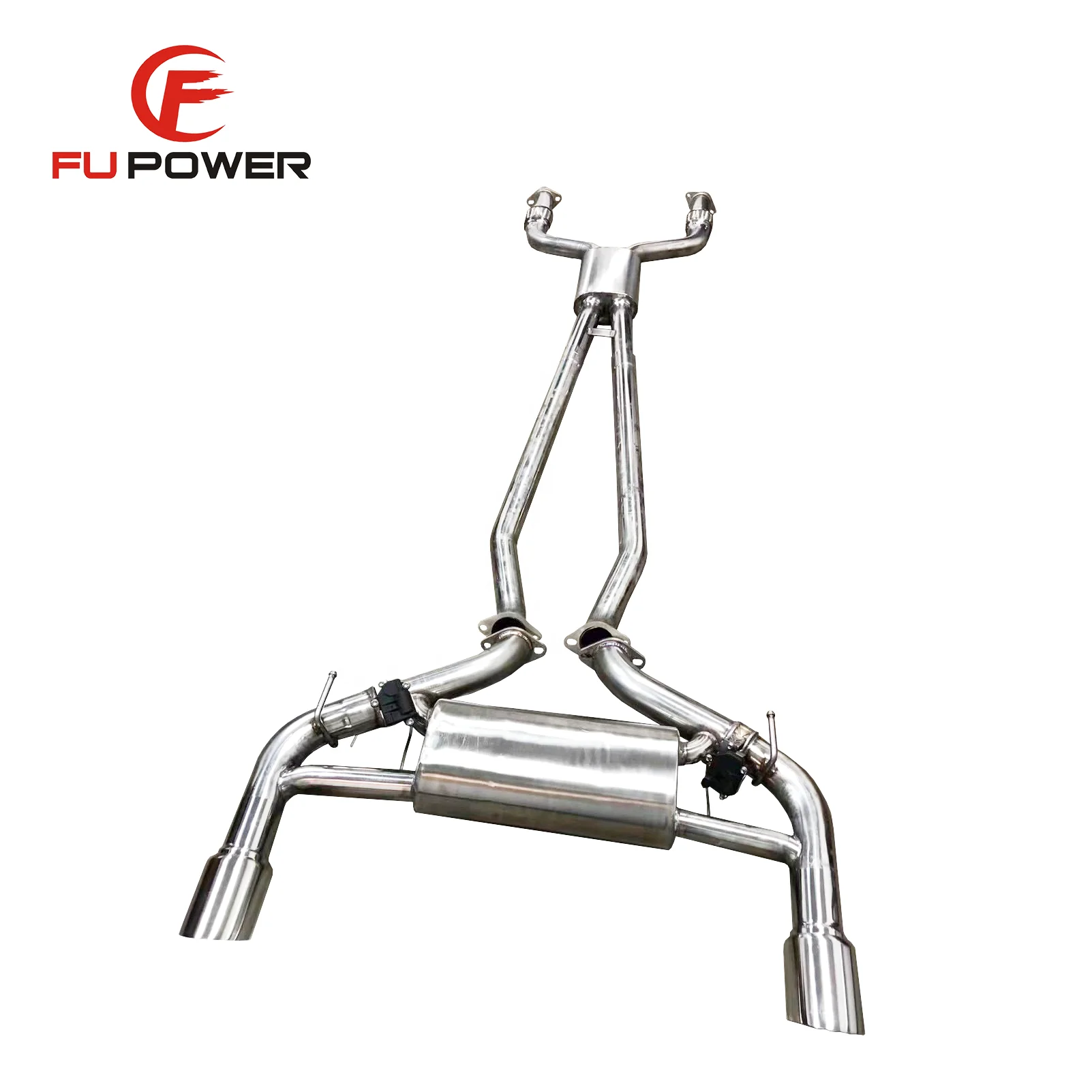 Valves Catback Exhaust System for Infiniti Q50 Q60 VR30 3.0t 2016+