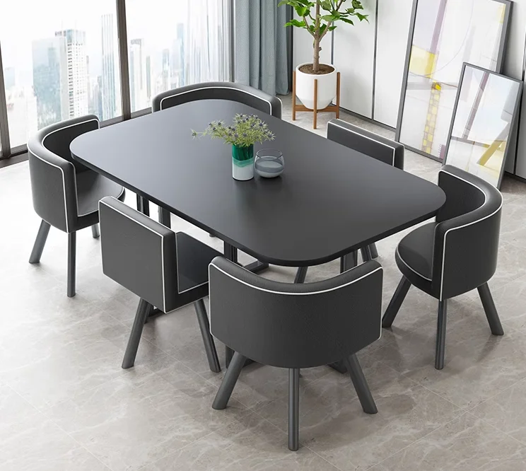 Used Restaurant Furniture Dining Room Modern MDF Cheap Restaurant Tables Chairs