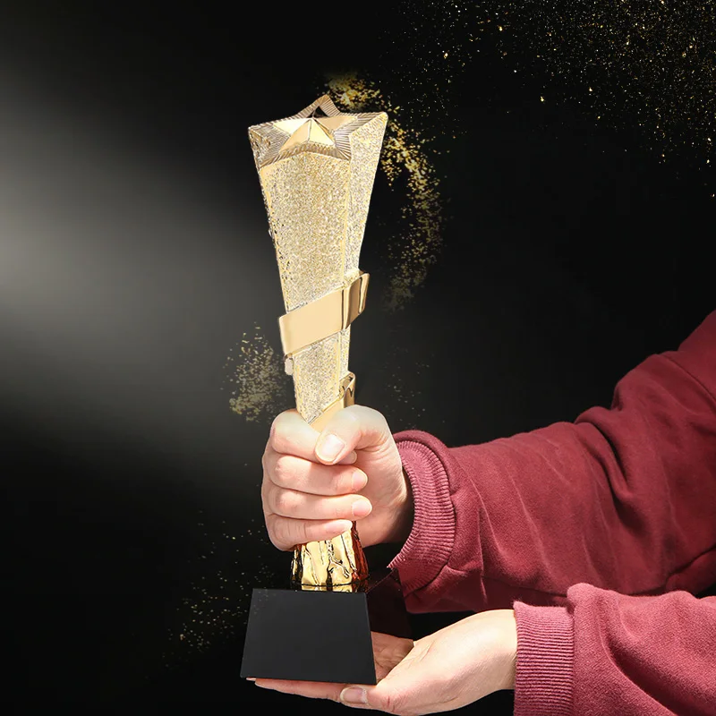 On Sale  cash commodity business gift High cost performance  Resin trophies  crystal trophy