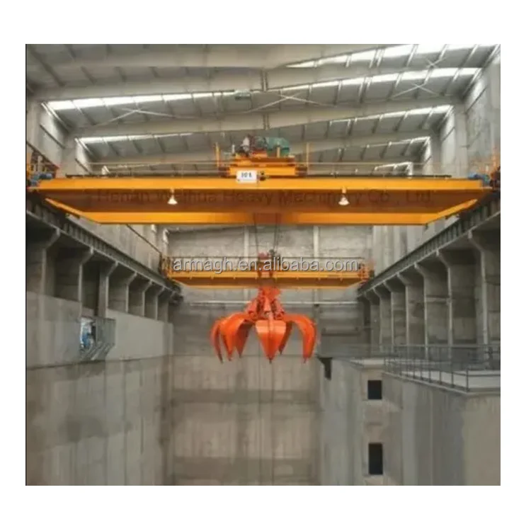 Lifting and hanging grab bucket for garbage disposal site two petal multi petal lifting grab bucket
