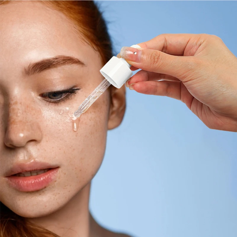 BIOSLLE Factory Direct Sell Repair Sensitive Skin Care Serum Blue Copper Peptide Freeze-dried Powder Serum