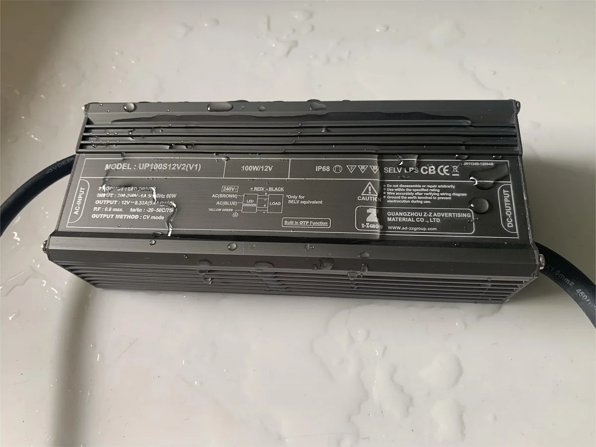 Outdoor Rainproof Power Supply Unit Industrial Ac Dc Constant Voltage 5V 12V 24V Led Waterproof Switching Power Supply