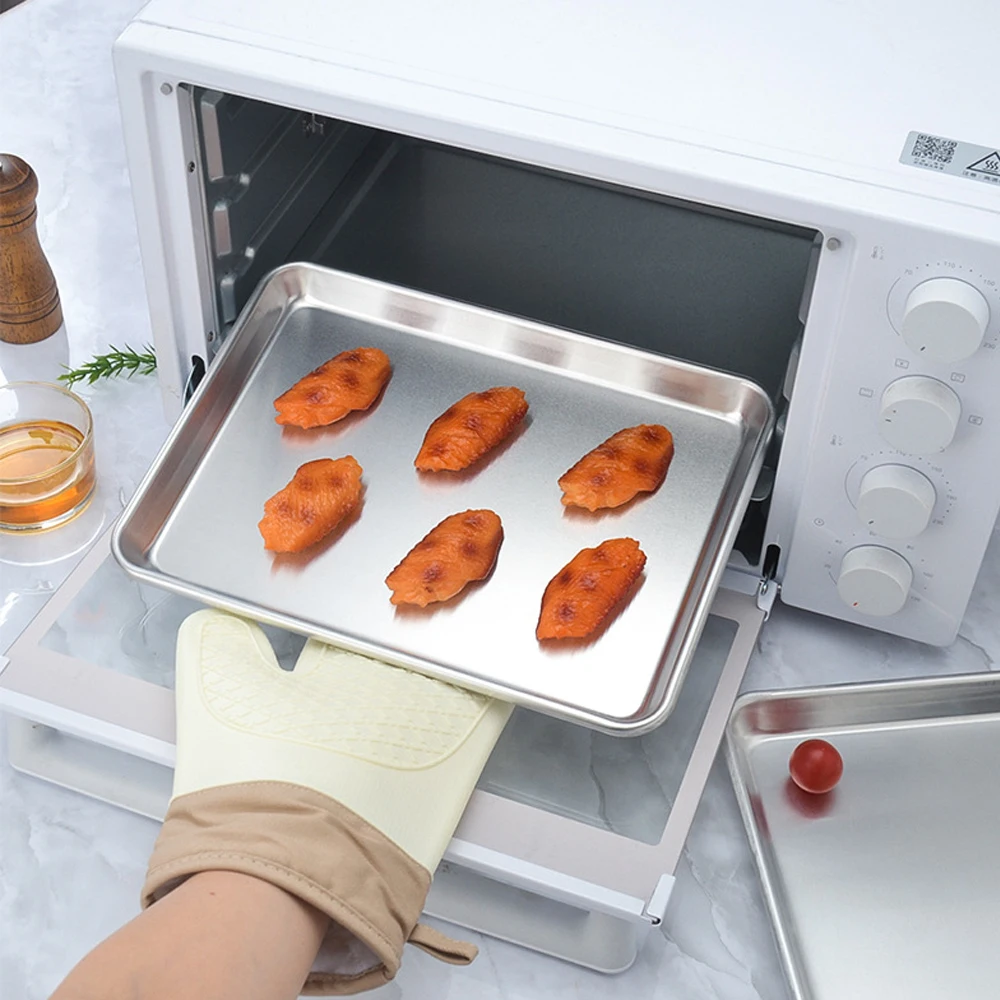 Multipurpose aluminum baking pan kitchen accessories grill skillet Bread pan