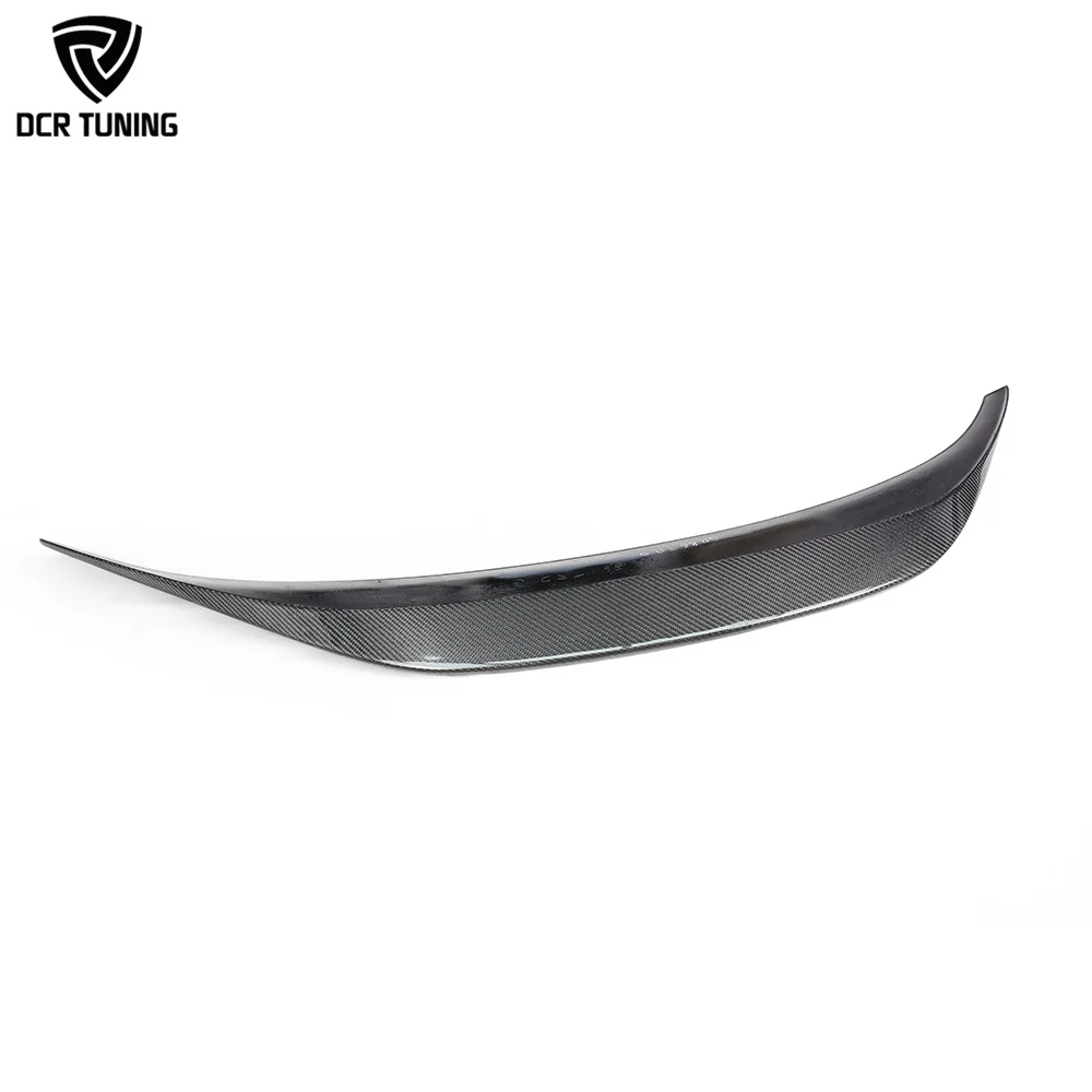 GR86 Carbon Fiber Rear Spoiler BRZ REAL Carbon Trunk Spoiler Bumper Trunk Lip Car Auto Parts for Toyota GR86 2020+ For Subaru