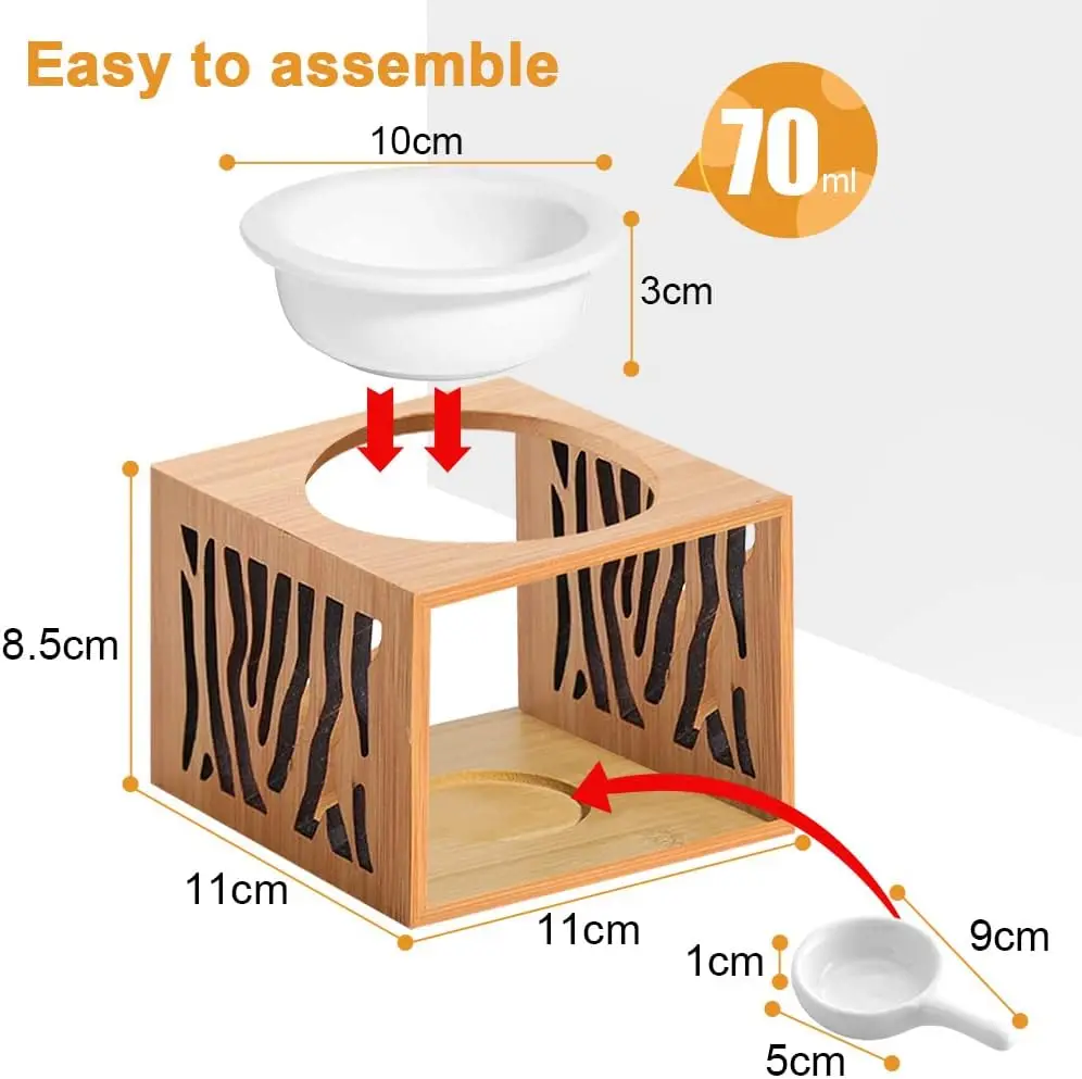 Scented Wax Melt Burner Ceramic Tealight Candle Holder Oil Burner Aromatherapy Oil Warmer Dragon Incense Burner 12kg 59x44x50cm