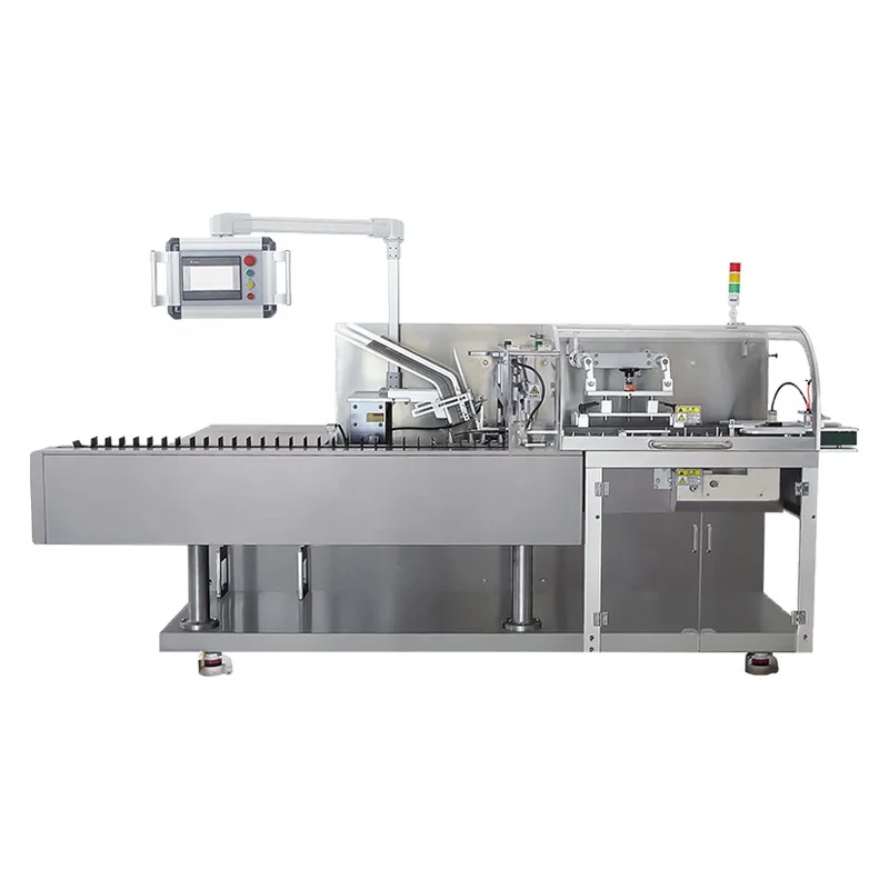 Automatic Horizontal Cartoning Wrapping Food Packing Box Making Machine
