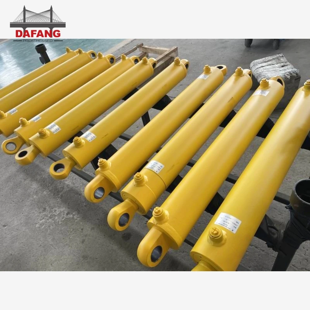 Telescopic hydraulic piston cylinder price general hydraulic cylinder Double acting for excavator
