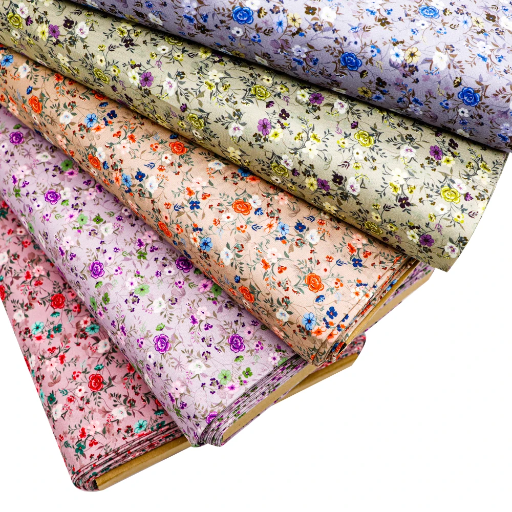 Wholesale new floral cotton fabrics & floral fabric by yard ready ship