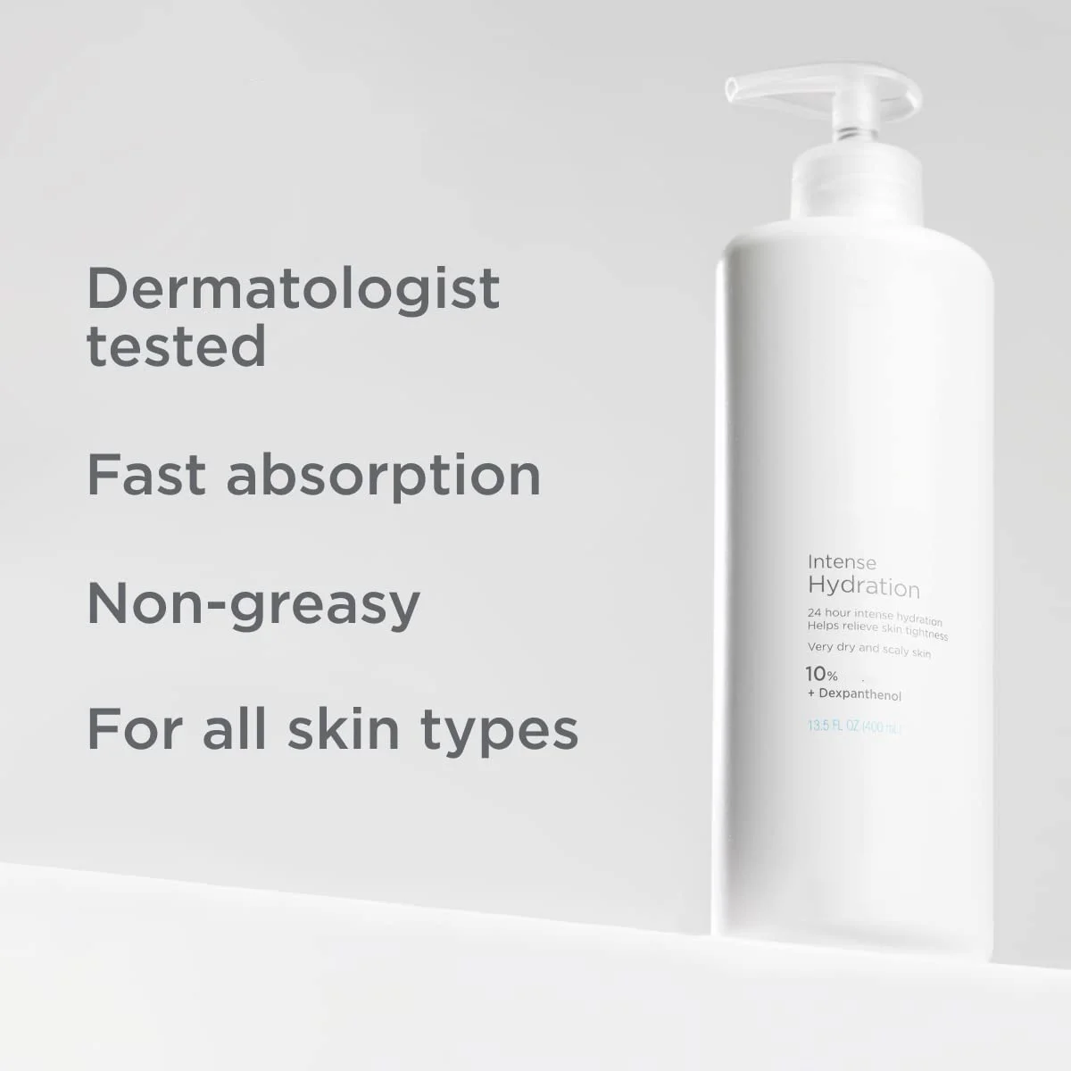 Body Lotion  24 Hour Intense Hydration 10% Urea Fast Absorbing Dermatologically Tested