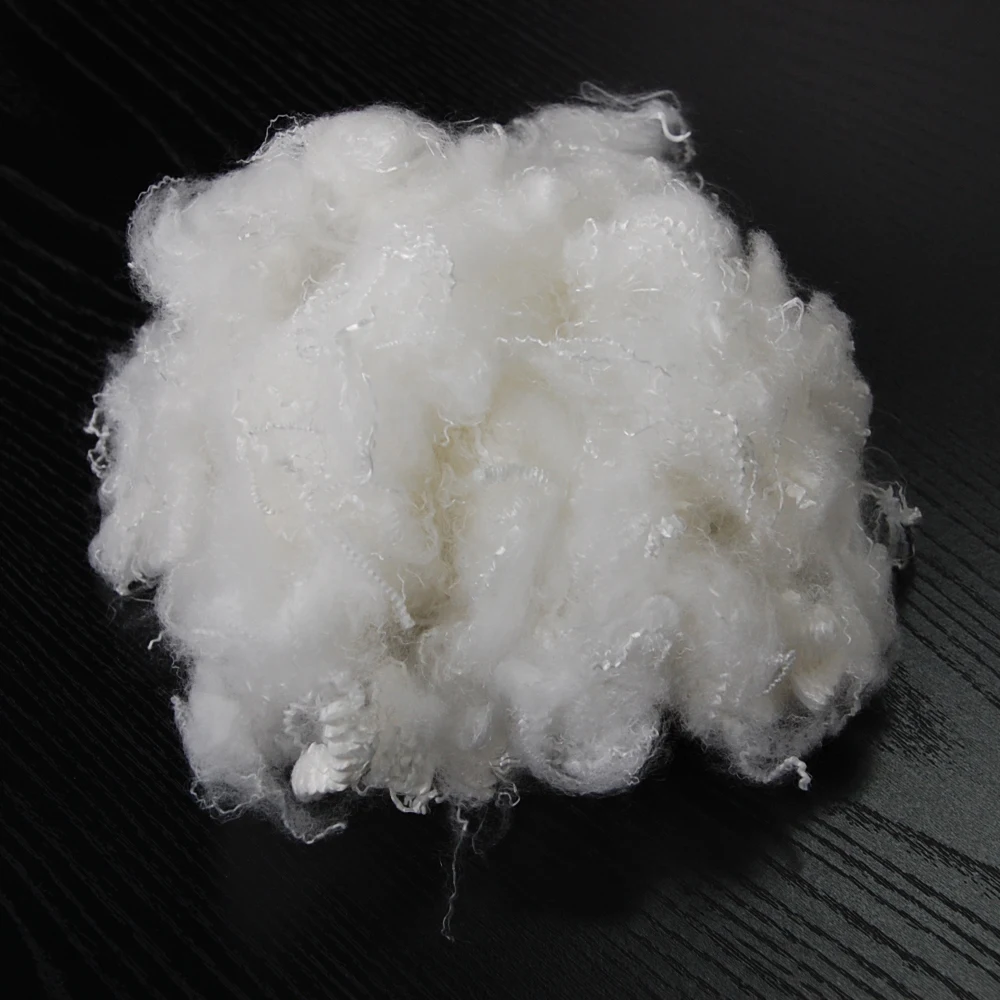 Good Quality Raw Materials Hollow Siliconized Fiber Recycled polyester staple fiber Pillow Filler For Make Fabric Fillings