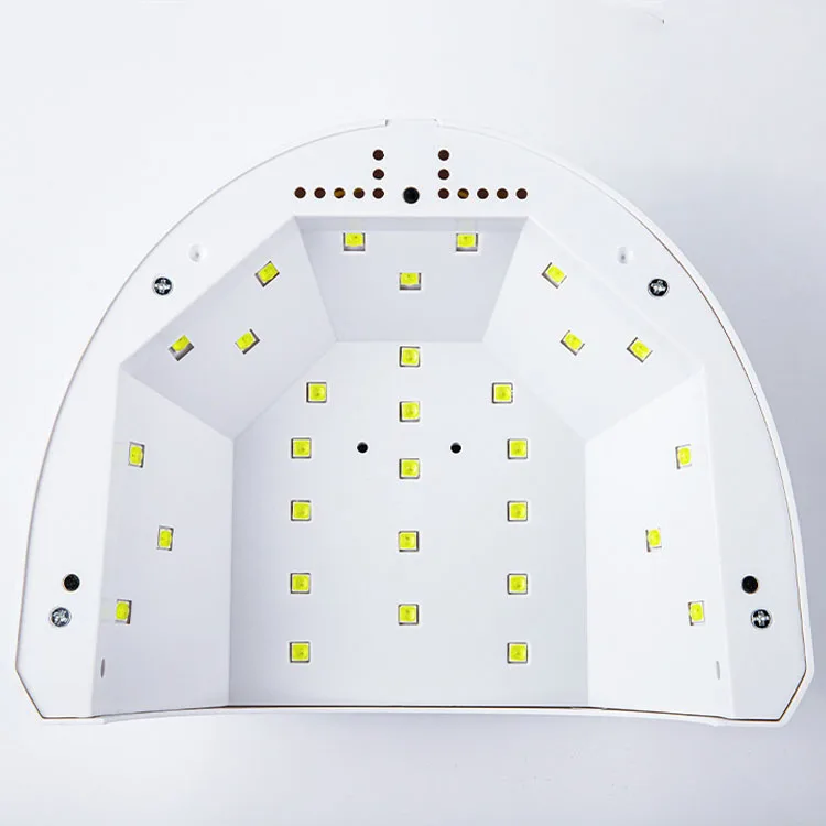 365nm-395nm Nail Art UV Nail Dryer Smart Curing Gel Dryer Polish 4 Timers 48W LED UV Nail Lamp Gel Dryer Light