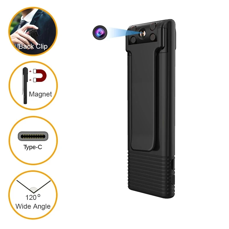 Скрытая мини-камера в виде ручки B21 HD 1080P портативный Магнитный цифровой видеорегистратор с ночным видением