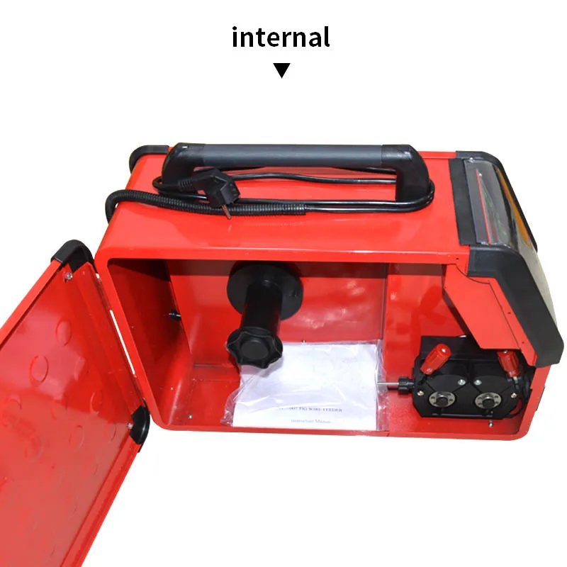 
WF-007 Digital controlled automatic arc welding wire feeder Powerful pulse Power wires argon arc welding wire feeder 150W 220V 