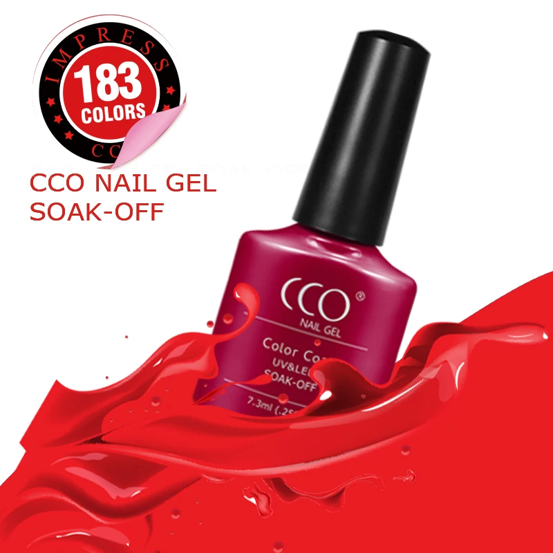 CCO factory Colors 7.3ml wholesale china wholesale custom logo gel polish Gel Polish Varnish UV LED