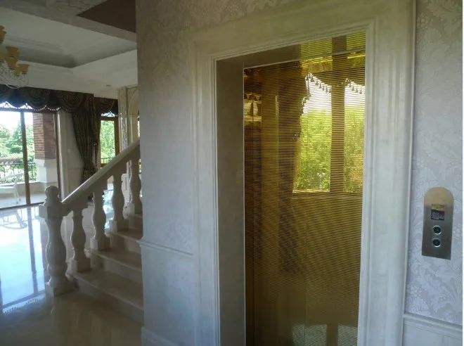 Residential  elevator  small ascenseur  villa ascensor home lifts for 5 -6 people