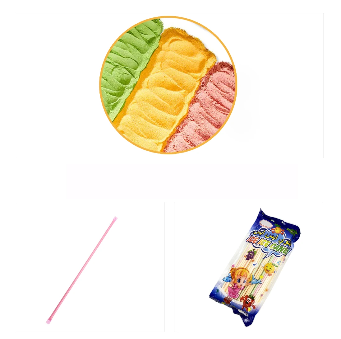 Low MOQ Custom-Made Candied Fruit Mix Sweet Sour Powder Candy Cc Stick Candy