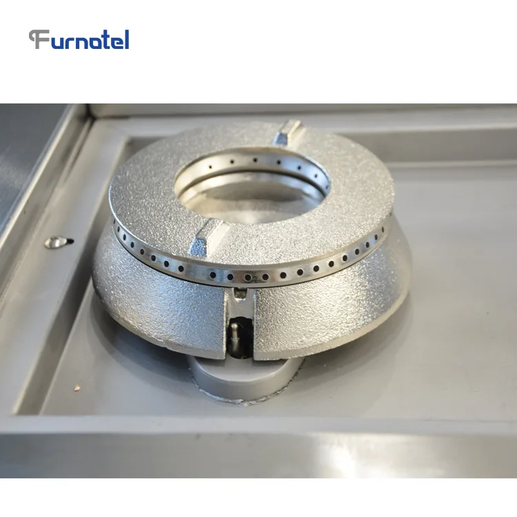  Furnotel 2-х конфорочной напольного типа кухонная плита