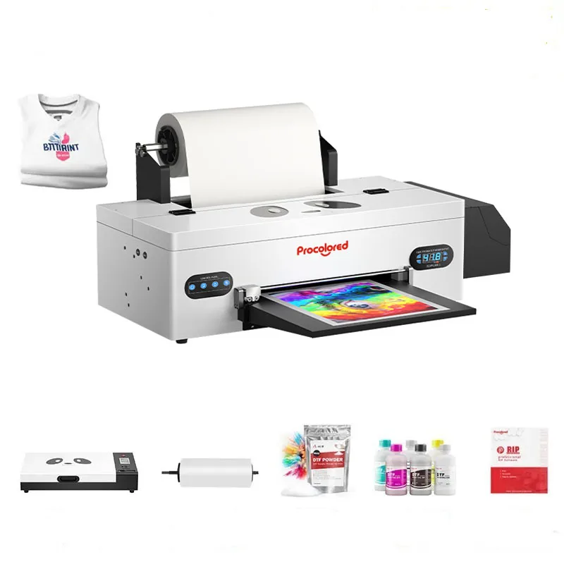 Procolored Portable Inkjet Sublimation A3 Digital Dtf Printer Printing Machine For Small Business Ideas