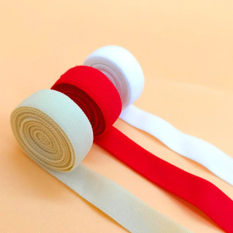 Plain Elastic Briefs With Stock Breathable Bias Binding Elastic Webbing Durable Tape For Sports Bra