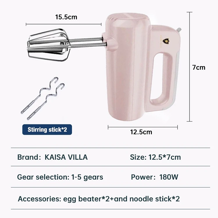Wireless portable hand-held kitchen appliance electric food mixers for bakery