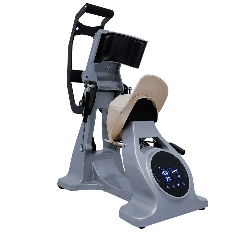 Automatic Double Heater Automatic Open Printing Hat Cap Heat Press Machine for With Multi-Timer and Laser