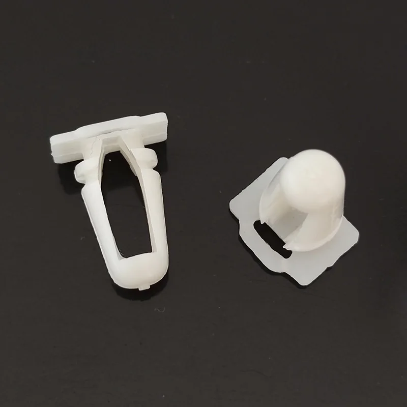 20PCS Door Entrance Sill Scuff Plate Clips for Volkswagen Golf Jetta 191853577 Trim Mounting Bracket Clip Auto Fasteners