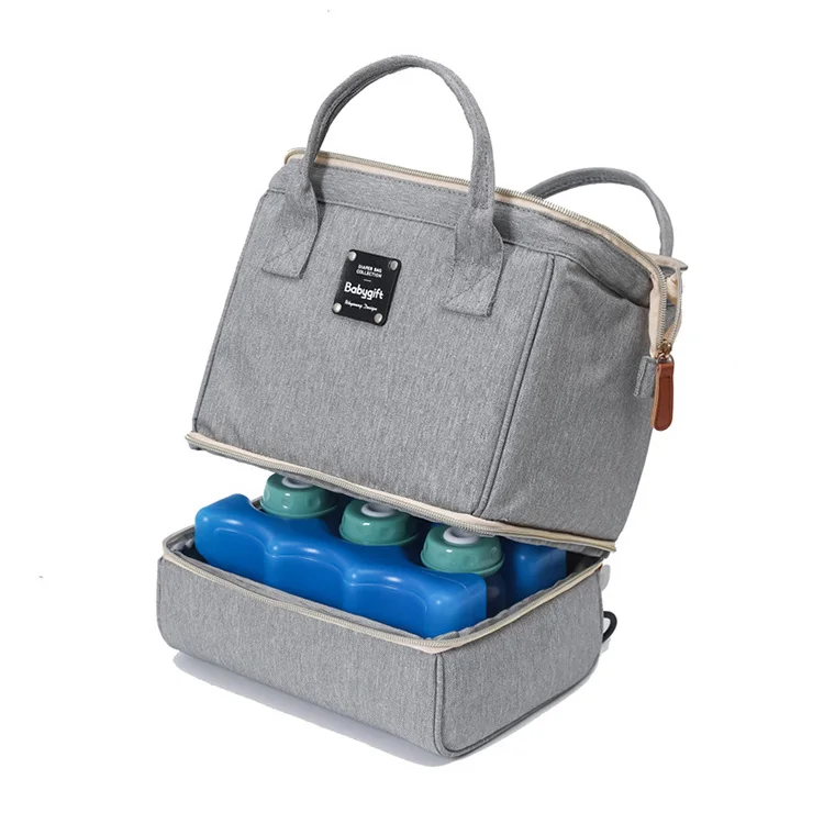 Mommy Thermal Insulation Breastfeeding Mom Breast Pump Back Milk Lunch Bags Breastmilk Cooler Backpack