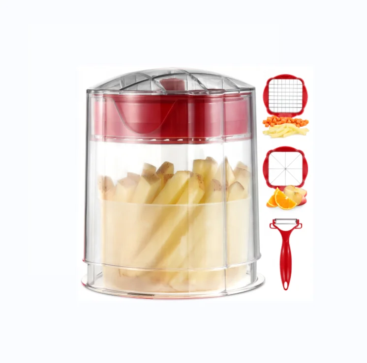Kitchen accessories multifunctional potato chips apple cutter chopper french fry cutter vegetable chopper