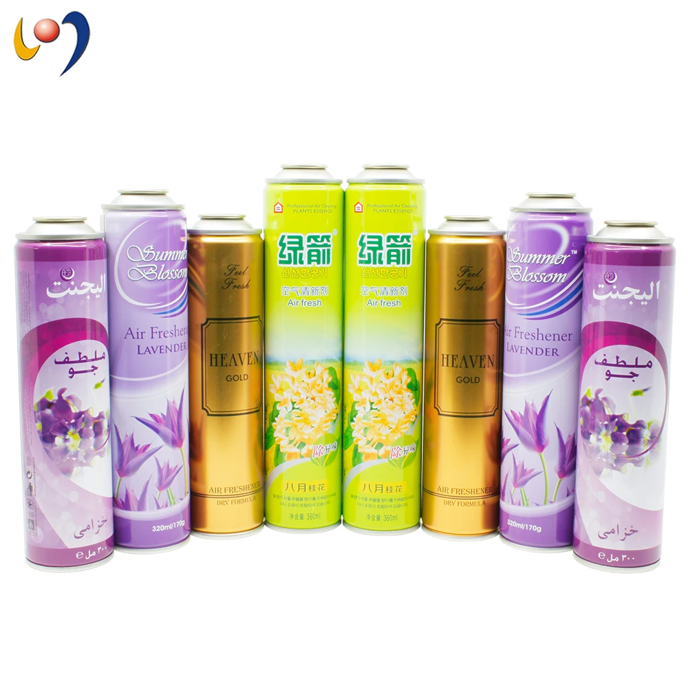 
300ml empty aerosol metal tin cans with valves 