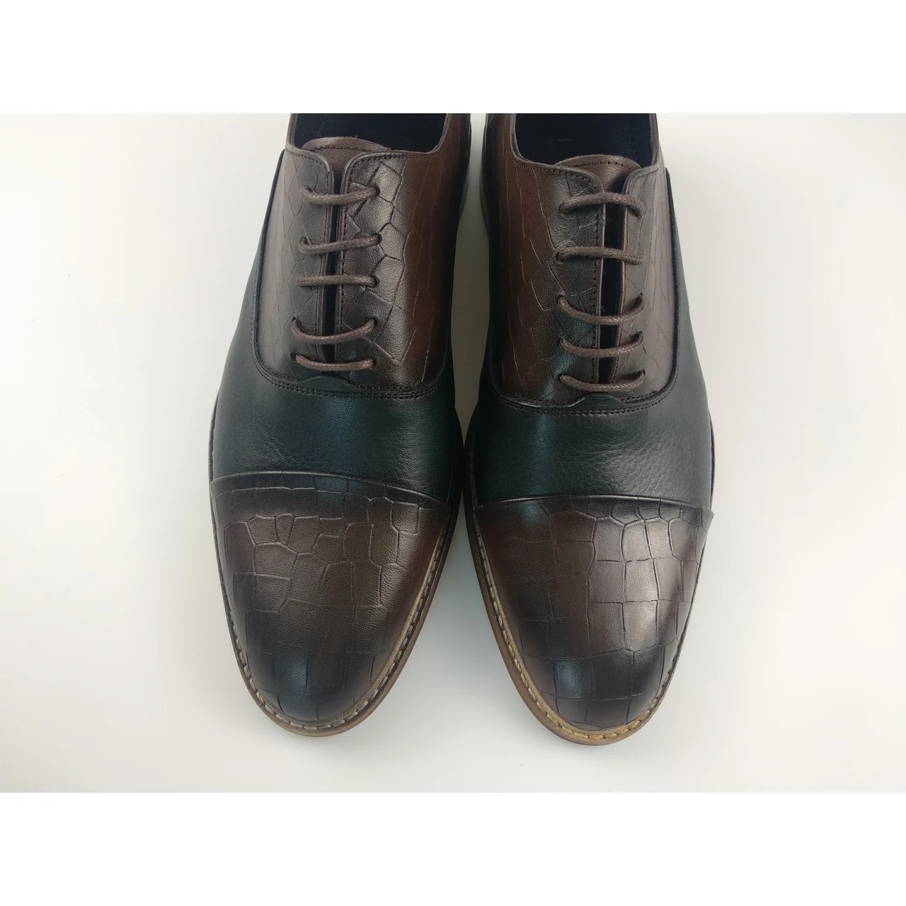 Double Colour Men Shoes Good Oualty Men Formal Best Quality Genuine Leather Turkey