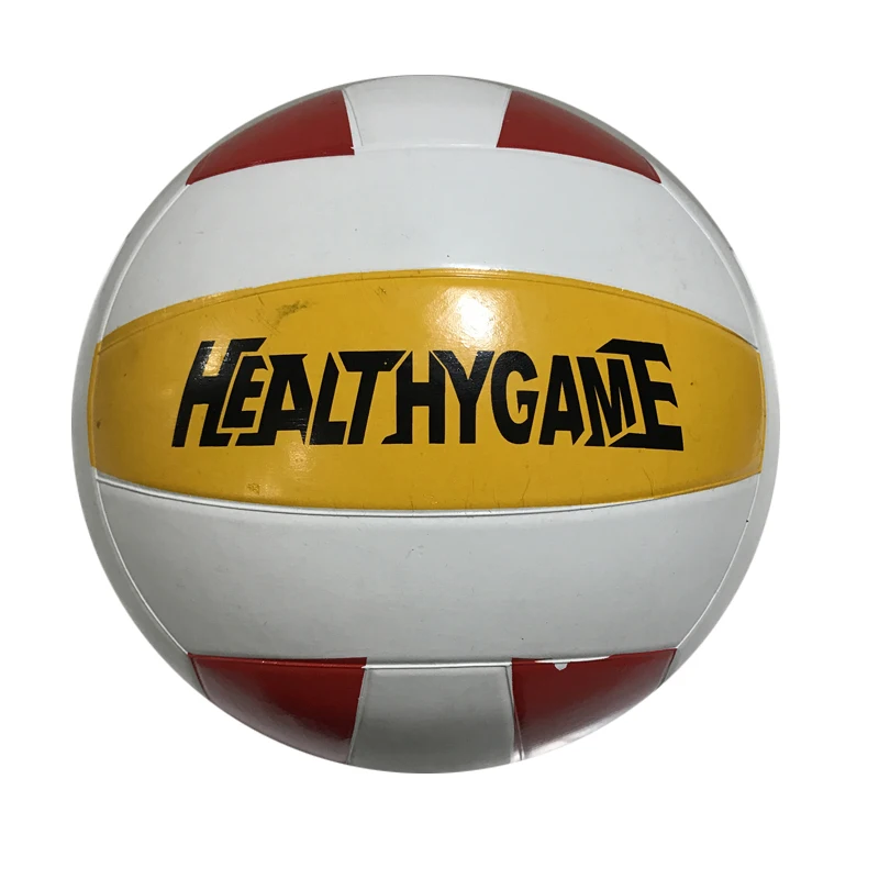 Wholesale customized official quality branded beach size 5 rubber volleyball