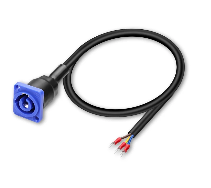 Audio LED Display Multi Microphone 4 8 12 16Xlr 24 32 48 Channels Audio Cables Optic Powercon cables