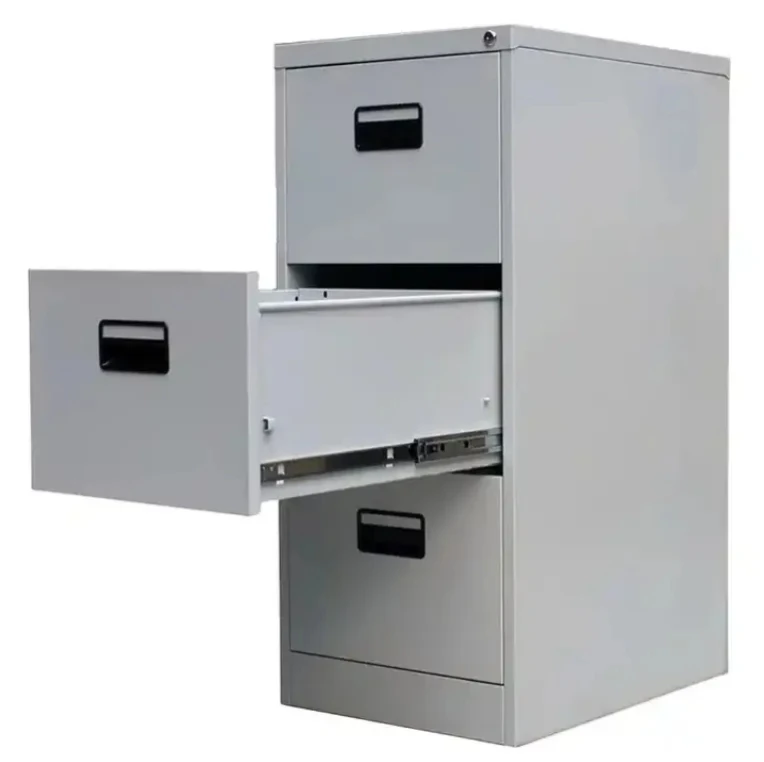 Sell Well Office Steel 4 Tier Filing Cabinet A4 File Cabinet Drawer Metal Storage Drawer Cabinet