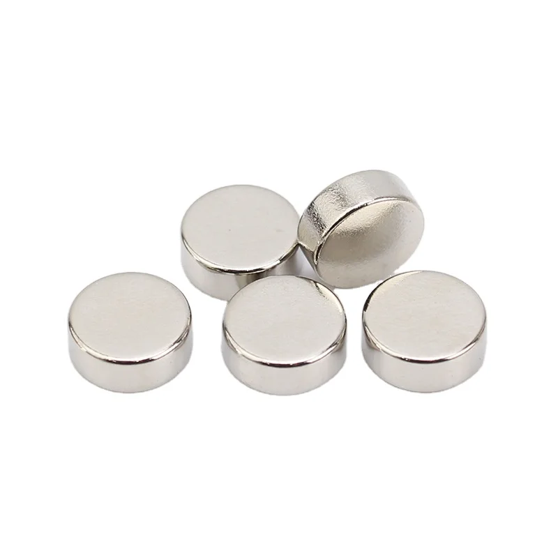 Wholesale Price Customized Size Round Rare Earth Neodymium Magnet N52 Disc Strong Ndfeb Magnets