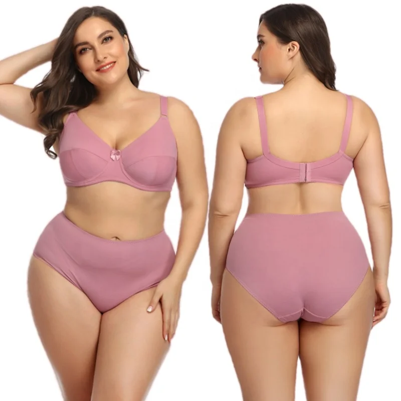 
Hight quality wholesale e f cup underwire sexy big size bra sets 2021 plus size d cup woman adjustable bra and panties set 
