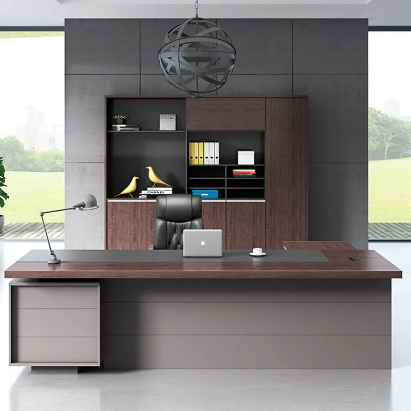 
China Manufacturer mesa de escritorio ceo office furniture luxury executive table office 