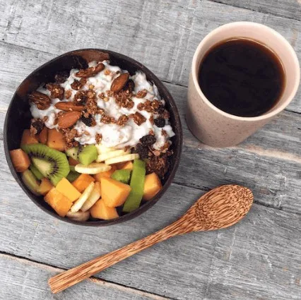Wooden Coconut Palm Spoon