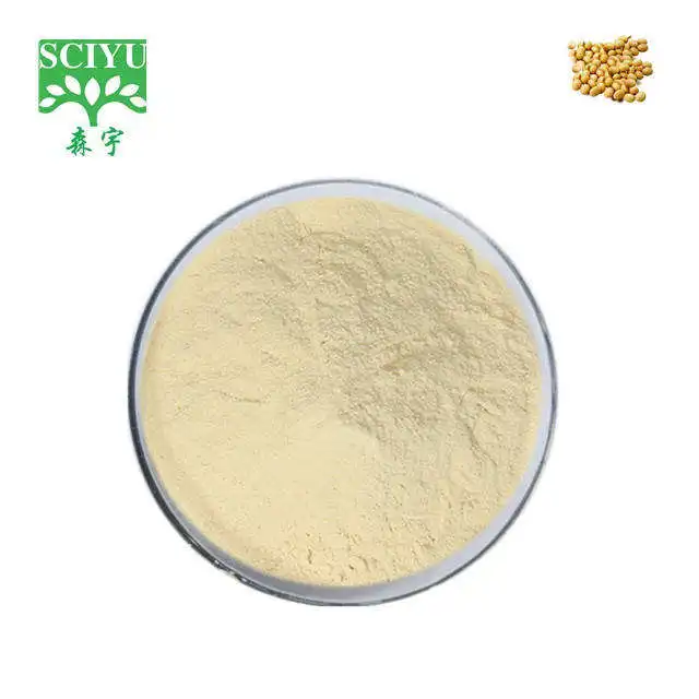 Bulk Supply Soy Lecithin Soybean Total Isoflavones ExtractBeta Sitosterol Phytisterol Powder