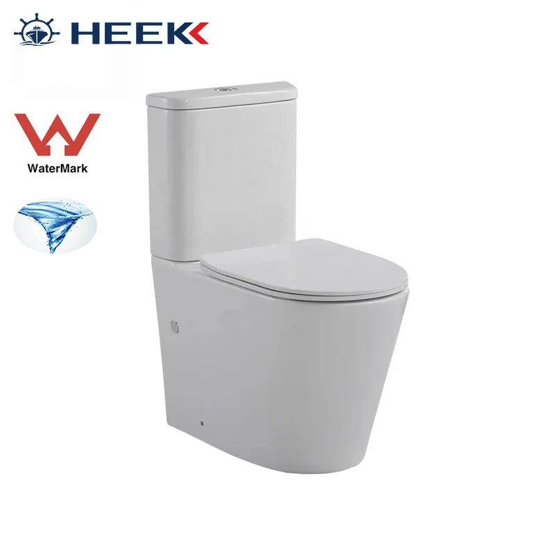 Rimless toilet two piece toilet with WELS WaterMark Australian Euro CE  hot sale style