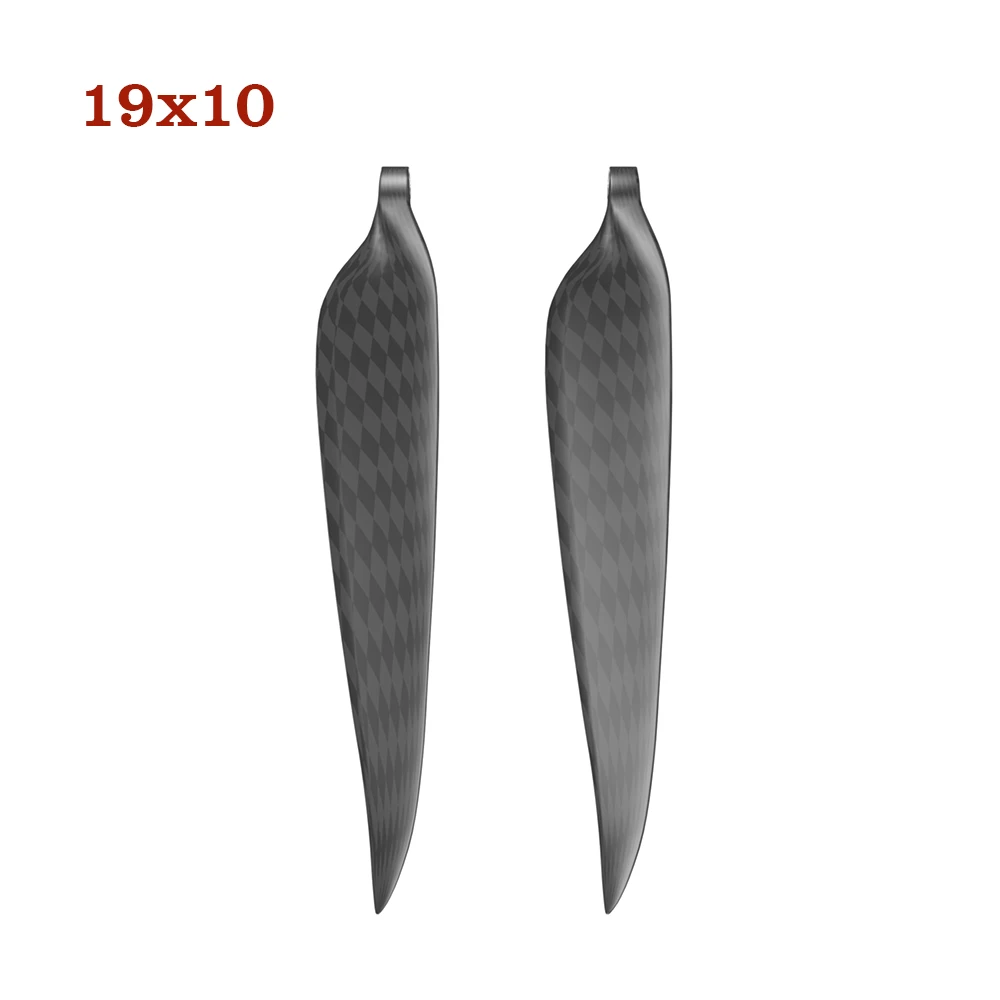 Carbon fiber folding propeller 19x10   for RC aircraft propeller fixed wing model propeller fixed wing