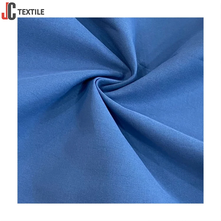 Professional Factory 100% Polyester Fabric Color Dye Sateen Plain Fabrics For Dresses