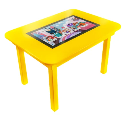 Original table table with an educational software based on Montessori method
